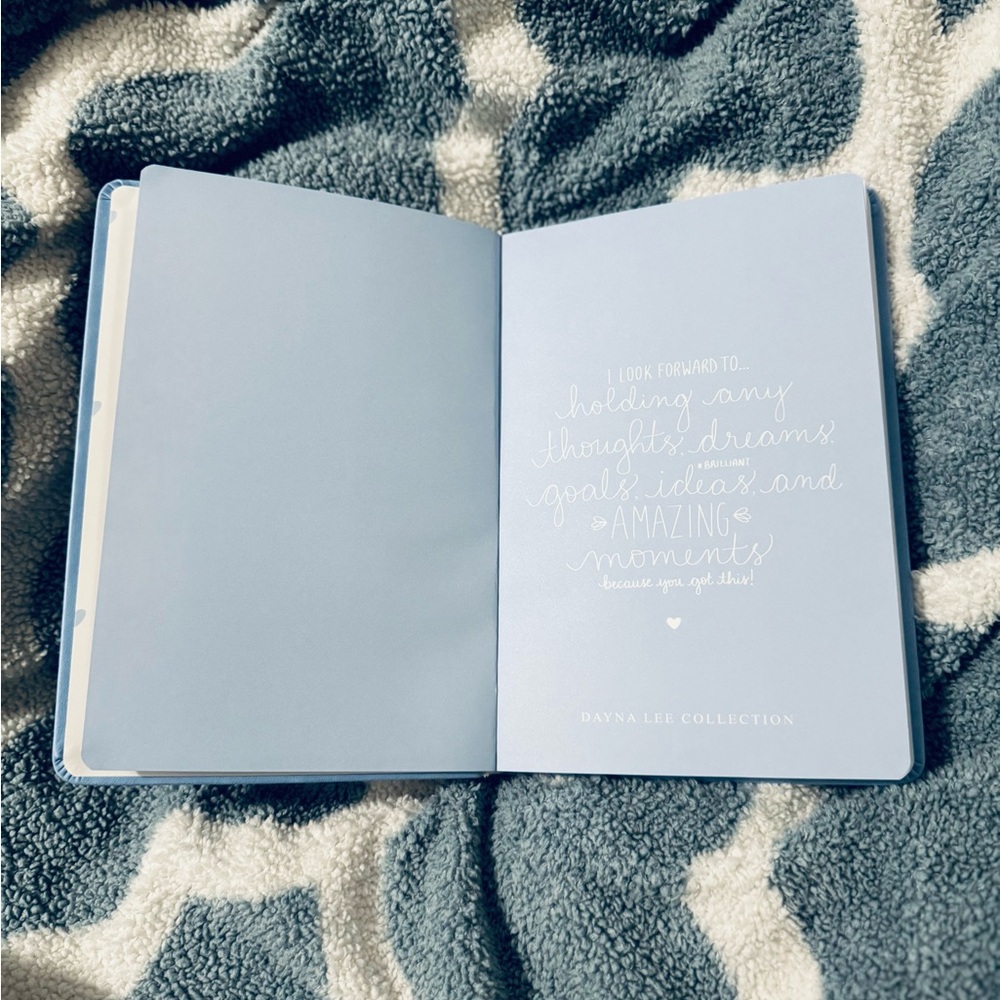 Erin Condren Blue Periwinkle Lined Notebook - Picture 5 of 6
